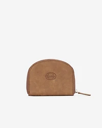Portefeuille demi-lune en cuir Tribe