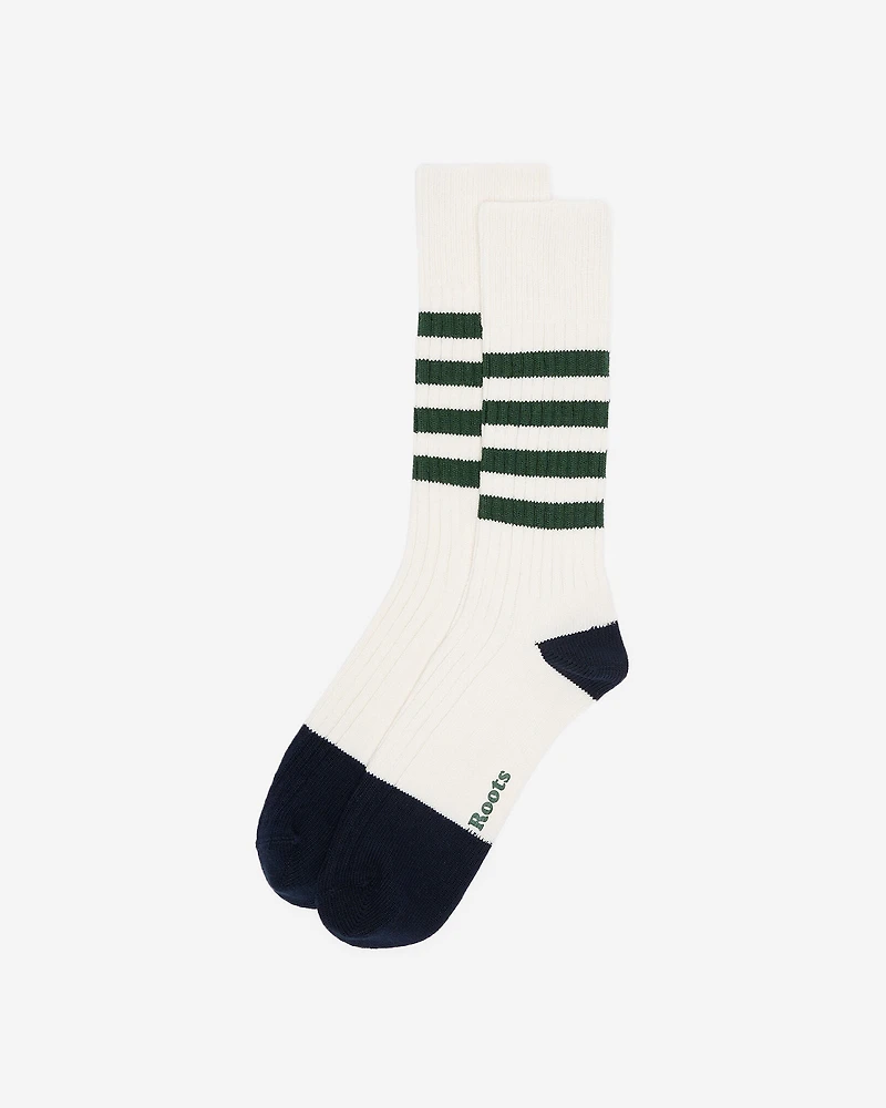 Adult Cabin Stripes Sock