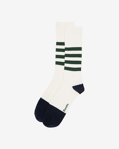 Adult Cabin Stripes Sock