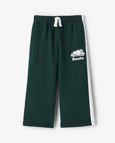 Pantalon d’athlétisme aux couleurs contrastantes en coton bio Cooper pour tout-petits