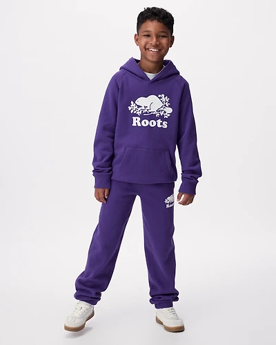Pantalon original en molleton de coton bio Roots pour enfants
