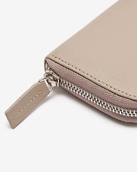 Portefeuille demi-lune en cuir Nuage