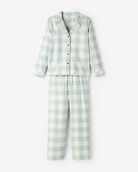 Ensemble pyjama à carreaux pour femmes