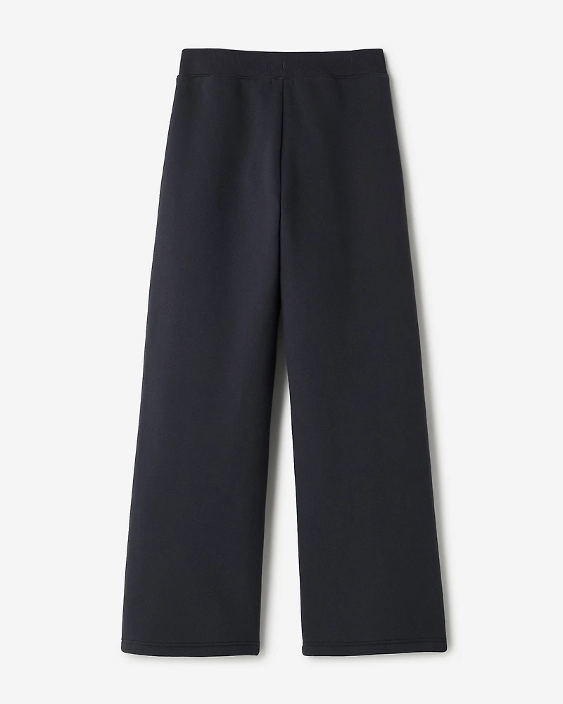 Pantalon en molleton Nuage à jambe droite