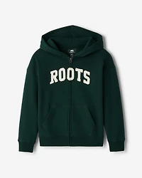 Kids Roots Applique Full Zip Hoodie
