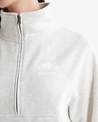 Chandail à demi-glissière en coton bio Cooper