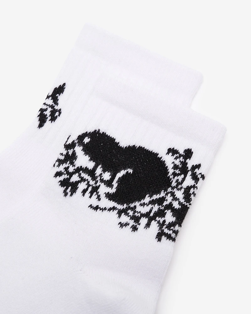 Adult Cooper Beaver Ankle Sock