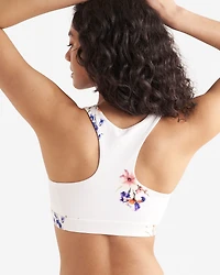 Soutien-gorge sport extensible floral Restore