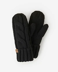 Womens Olivia Cable Mitten