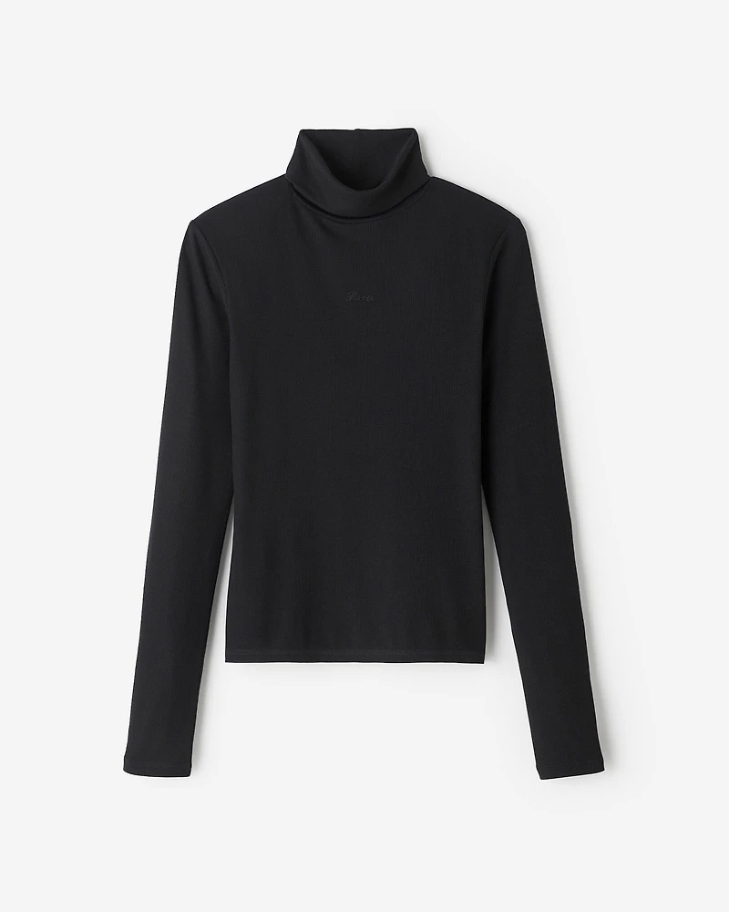 Rib Turtleneck
