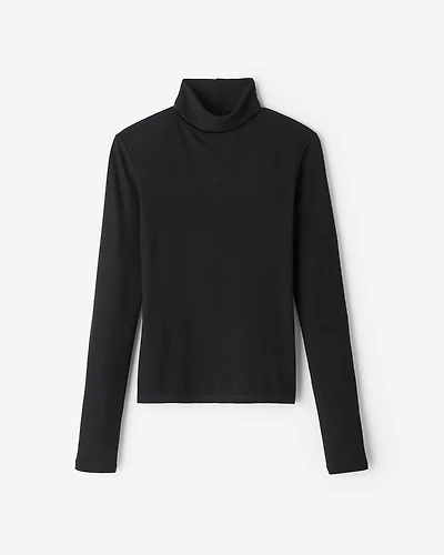 Rib Turtleneck
