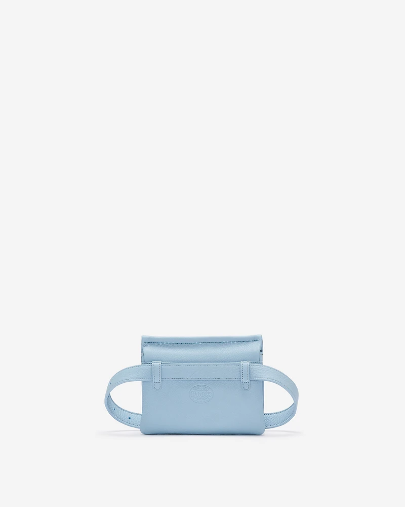 Sac-ceinture double en cuir Nuage