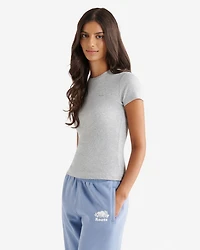 Roam Rib Fitted Short Sleeve Top