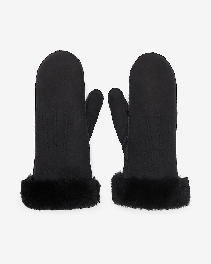 Womens Shearling Mitten