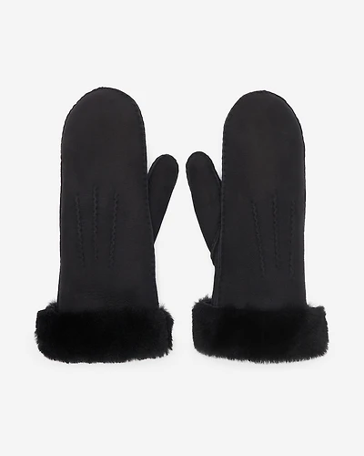 Womens Shearling Mitten