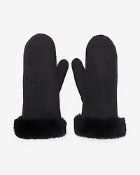 Womens Shearling Mitten
