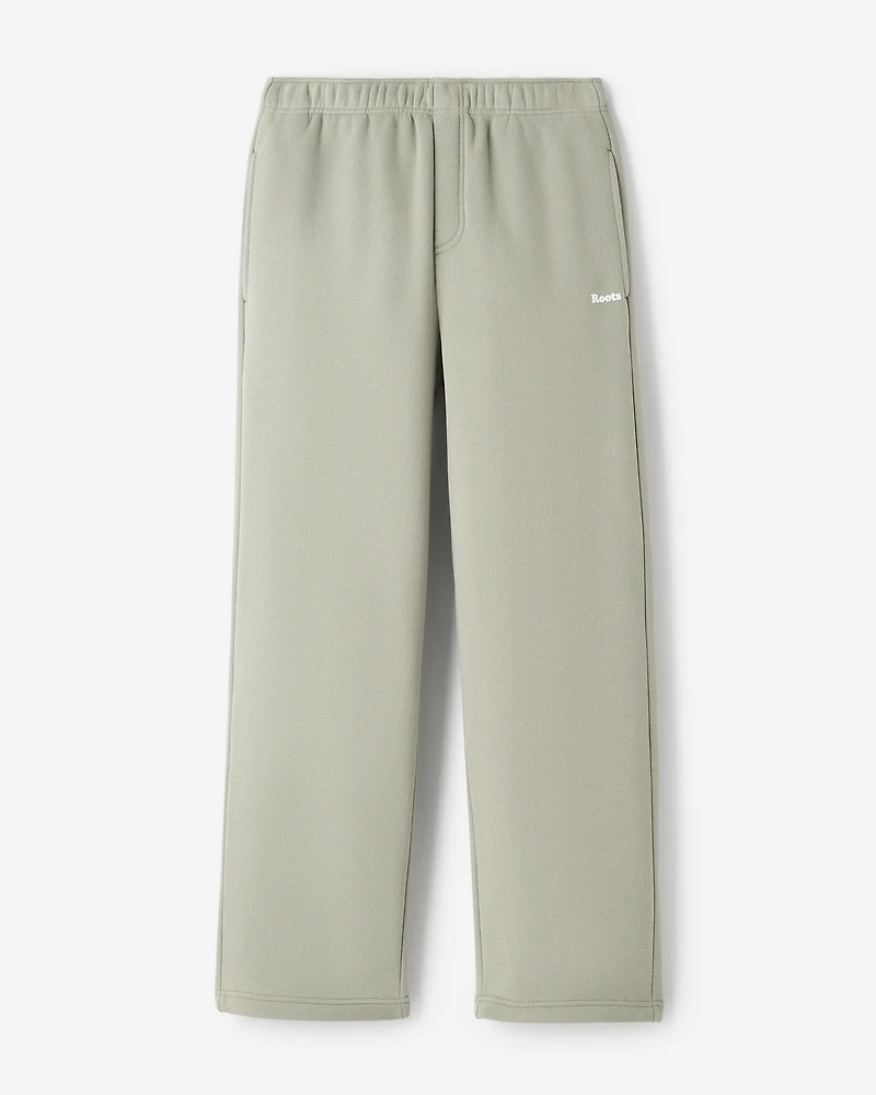 Pantalon en molleton Nuage à jambe droite