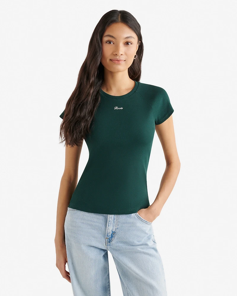 Roots Rib Short Sleeve T-Shirt