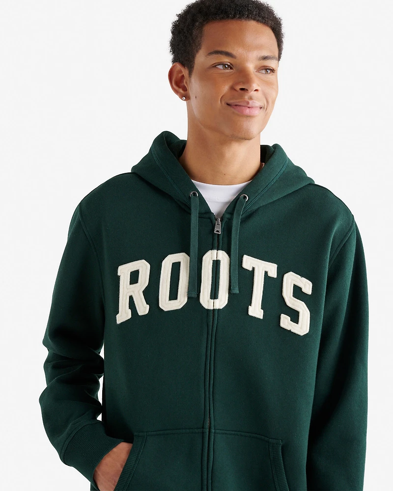 Roots Applique Full Zip Hoodie