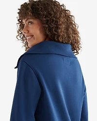 Organic Cooper Half Zip Dress