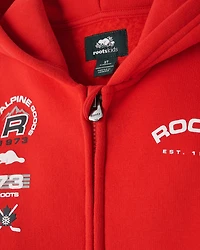 Chandail à capuchon et glissière Alpine Goods pour tout-petits