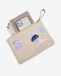 Grande pochette à glissière Roots X Wicked