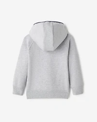 Chandail à capuchon et glissière en tissu interlock Recover pour tout-petits