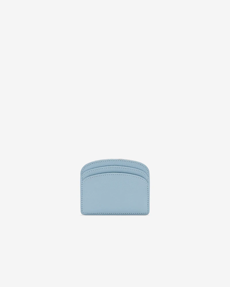 Porte-cartes en demi-lune cuir Cloud