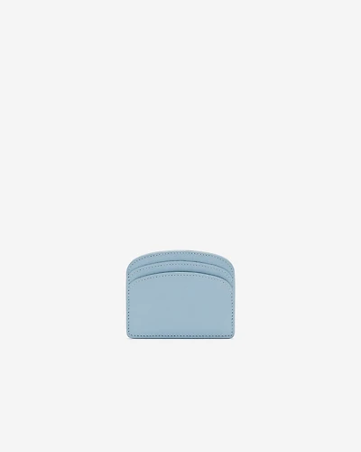 Porte-cartes en demi-lune cuir Cloud