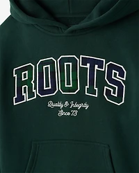 Kids Plaid Applique Hoodie