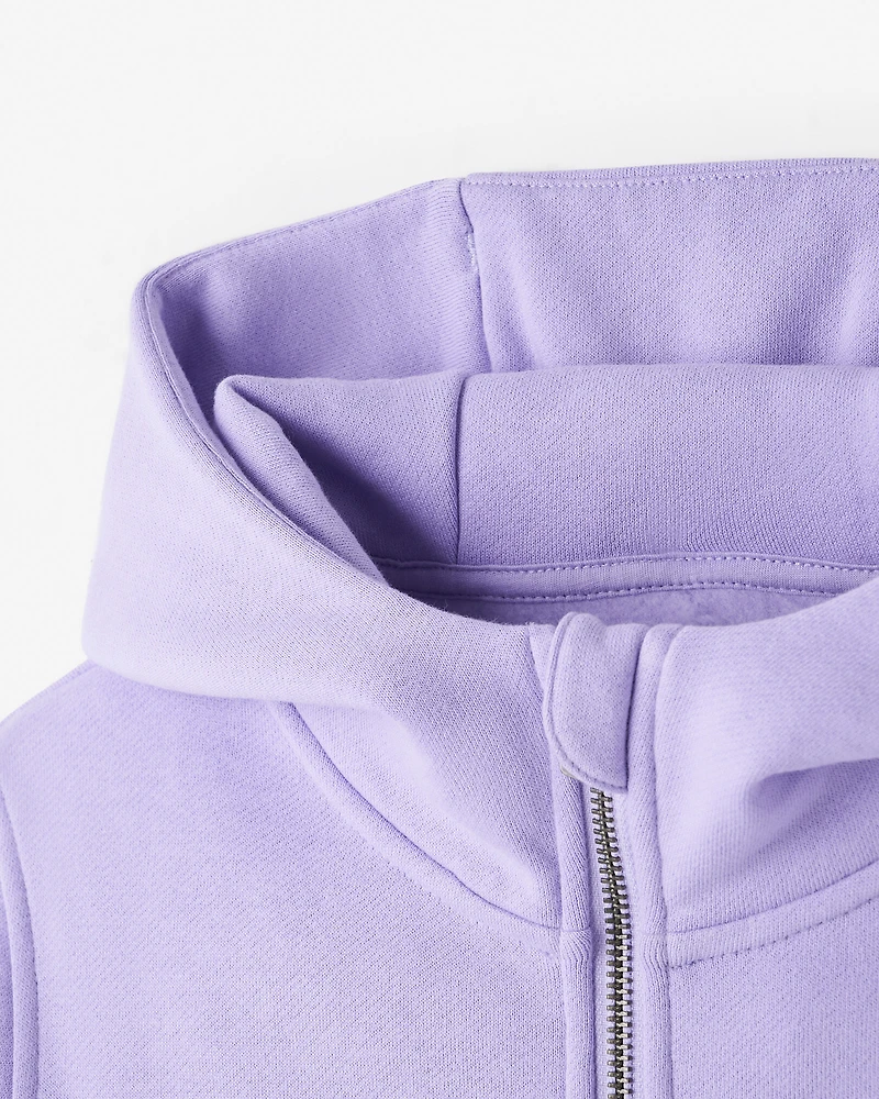 Organic Cooper Slim Full Zip Hoodie