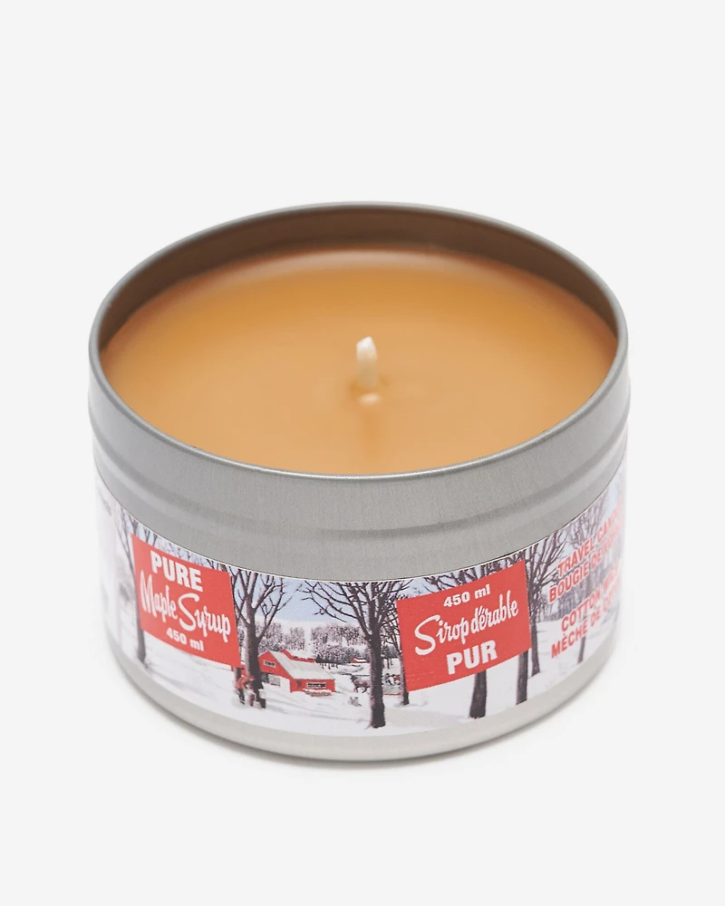 Maple Syrup Travel Candle