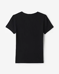 Roam Rib Fitted Short Sleeve Top