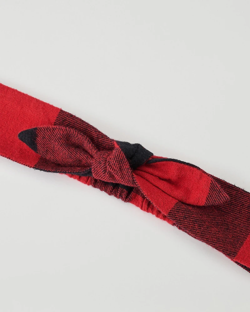 Ensemble pour cheveux à carreaux Park enfants