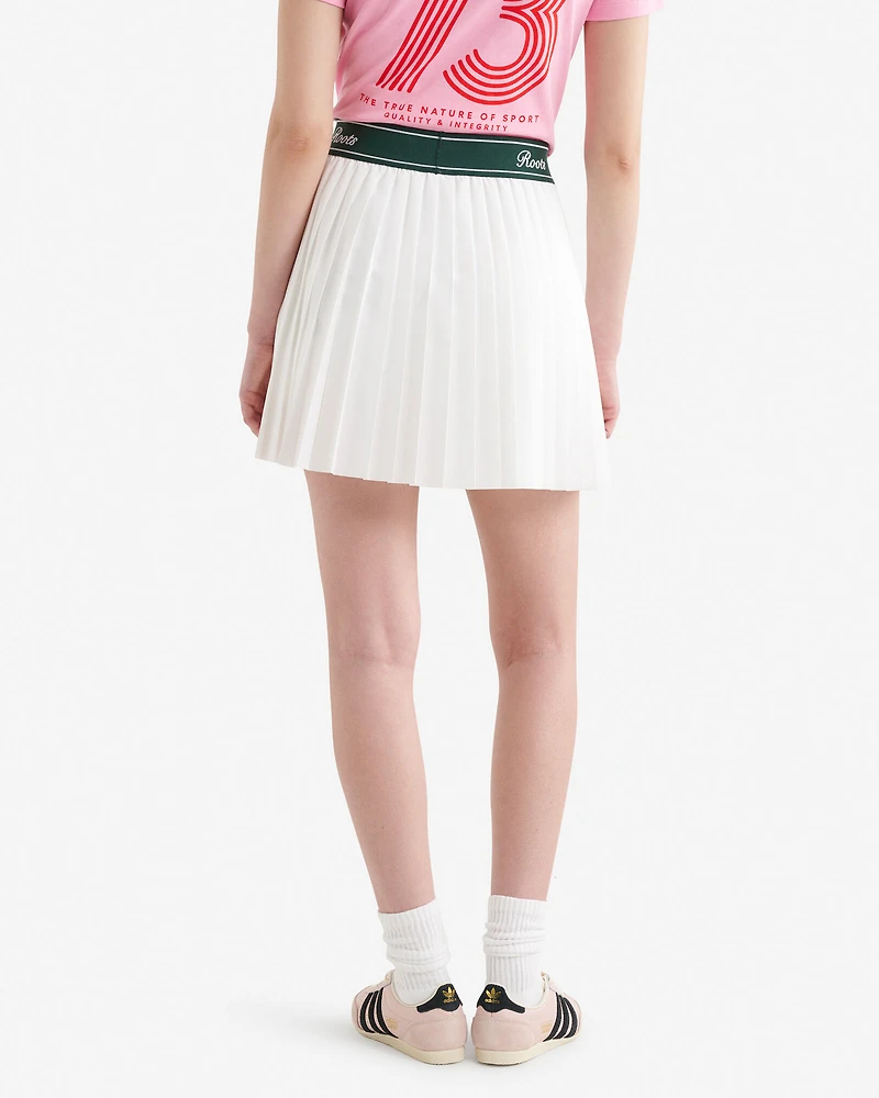 Jupe-short à plis Mayfair