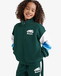 Blouson aux couleurs contrastantes en coton bio Cooper pour enfants