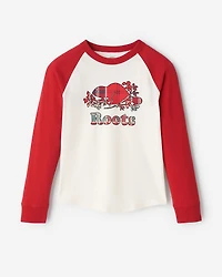 Kids Plaid Baseball T-Shirt