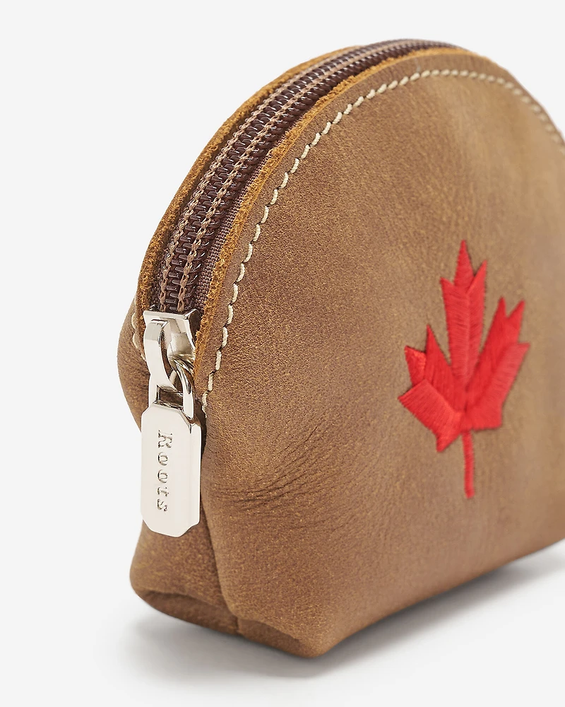 Pochette européenne Feuille d’érable en cuir Tribe