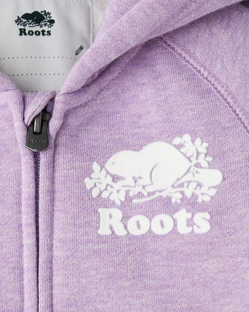 Chandail à capuchon original scintillant pour bébés