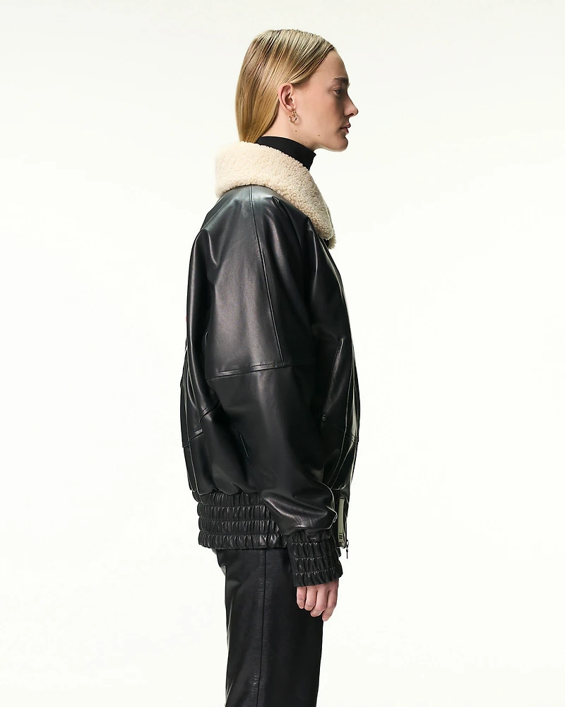 Blouson aviateur Roots X Mr. Saturday