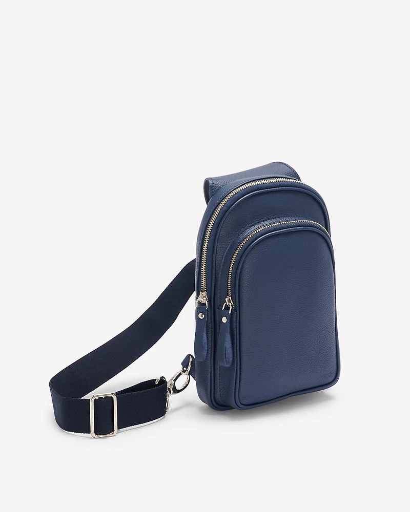 Sac à bandoulière Trinité en cuir Cervino