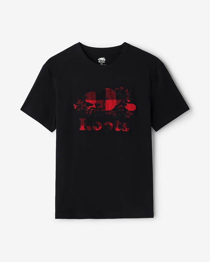 Mens Cooper Plaid Fill T-Shirt