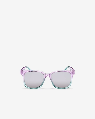 Lunettes de soleil carrées scintillantes pour enfants