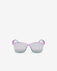Lunettes de soleil carrées scintillantes pour enfants