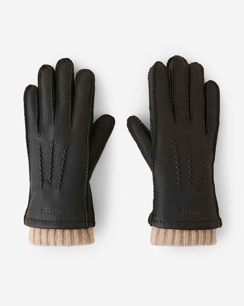 Womens Cuff Deerskin Glove