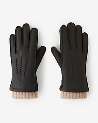 Womens Cuff Deerskin Glove