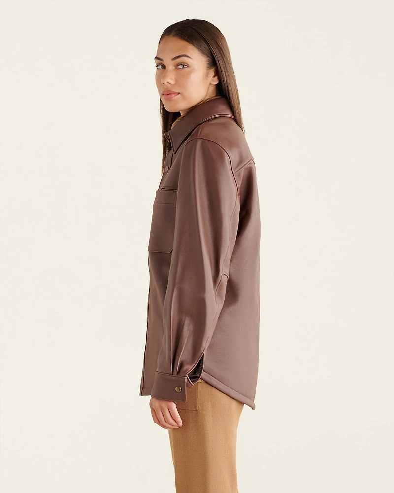 Chemise en cuir Encore