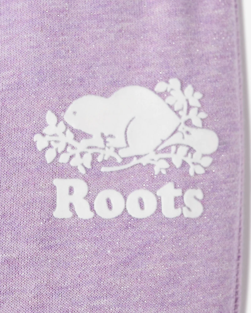 Pantalon original en molleton scintillant pour bébés