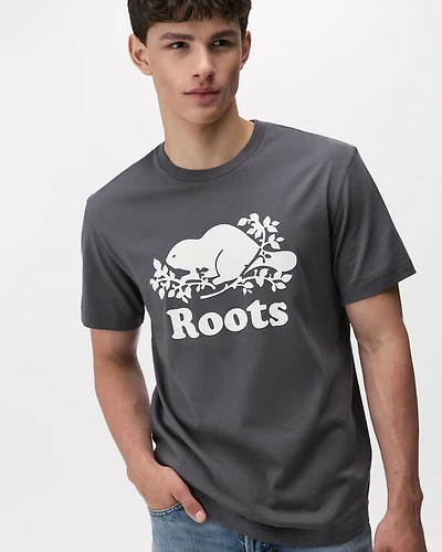 T-shirt Cooper le castor en coton bio pour homme