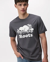 T-shirt Cooper le castor en coton bio pour homme
